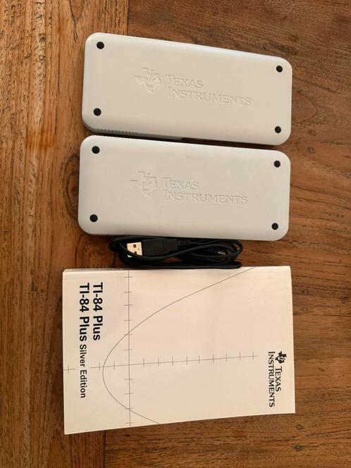 Grafische rekenmachines TI-84 Plus CE-T Python (2 stuks), Diversen, Rekenmachines, Zo goed als nieuw, Grafische rekenmachine, Ophalen