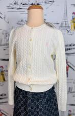 Ralph Lauren ivoor mini kabelvestje maat 6X NIEUW, Kinderen en Baby's, Kinderkleding | Maat 122, Trui of Vest, Nieuw, Ralph Lauren