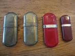 4 brass aanstekers, Ophalen of Verzenden, Gebruikt, Aansteker