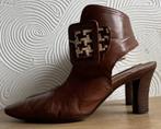 Vintage. Lara Manni schoenen. Mt 39., Kleding | Dames, Schoenen, Ophalen of Verzenden, Vintage. Lara Manni, Bruin, Zo goed als nieuw