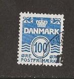 Denemarken; 774 Golvende lijnen, Verzenden, Noorwegen, Gestempeld