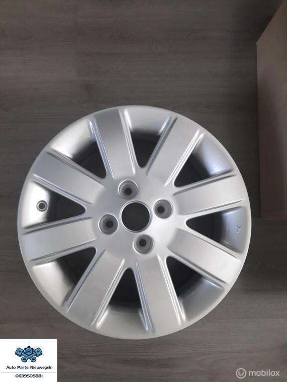 Lichtmetalen velg lichtmetaal Nissan Micra IV ('09-'17), Auto-onderdelen, Banden en Velgen, Velg(en), Nieuw, Ophalen of Verzenden