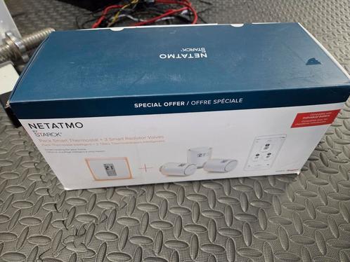 Netatmo slimme thermostaat met 3 slimme knoppen!, Doe-het-zelf en Verbouw, Thermostaten, Gebruikt, Slimme thermostaat, Ophalen of Verzenden