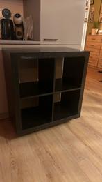 Ikea Kallax 2x2 zwart, Ophalen, Zo goed als nieuw, Minder dan 150 cm, Minder dan 100 cm