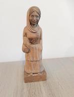 Uit hout gesneden beeld, Antiek en Kunst, Kunst | Beelden en Houtsnijwerken, Ophalen of Verzenden