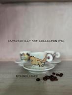 Illy Art Collection 1992 Italy espresso kop & schotel, Ophalen, Zo goed als nieuw