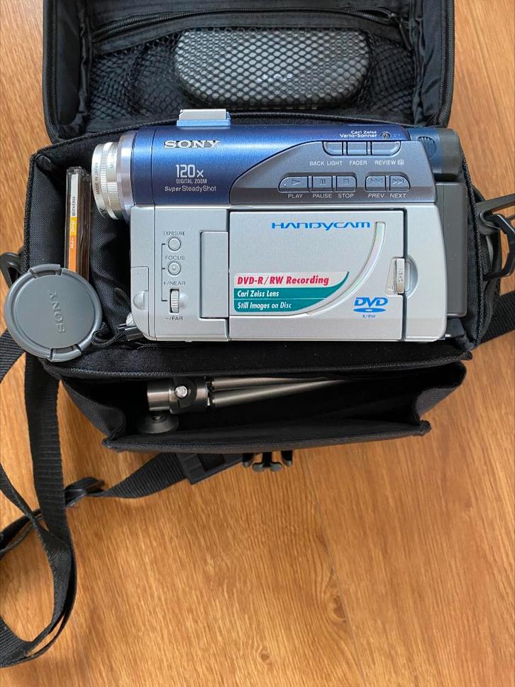 Sony Handycam DCR-DVD100E PAL – mini-DVD camcorder, Audio, Tv en Foto, Videocamera's Digitaal, Gebruikt, Camera, Mini dv, Sony