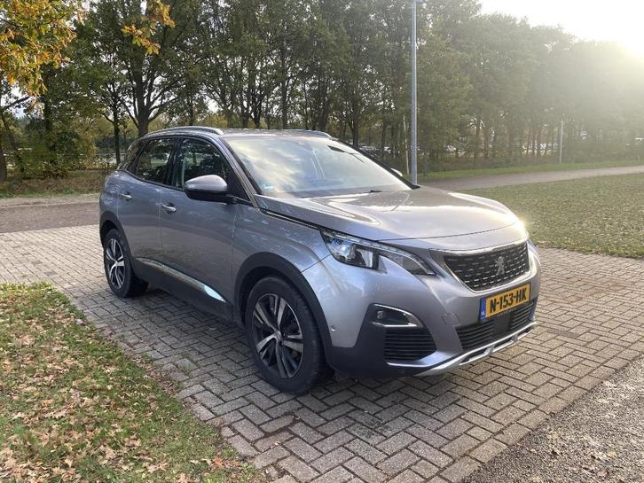 Peugeot 3008 1.2 Puretech 130pk S&S 2020 Grijs, Auto's, Peugeot, Particulier, 360° camera, ABS, Achteruitrijcamera, Adaptieve lichten