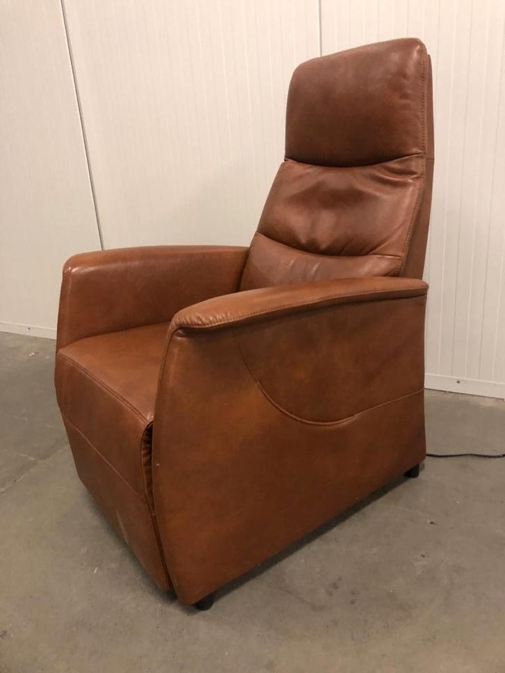 Sta op stoel bruin leer merk Ciar, Diversen, Verpleegmiddelen, Gebruikt, Ophalen of Verzenden