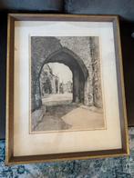 Originele ets H.E. Roodenburg Sabelpoort Arnhem, Ophalen