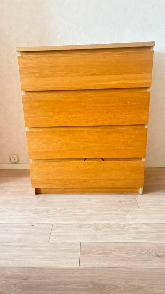 Ikea Malm 4 laden kast, Huis en Inrichting, Kasten | Ladekasten, Zo goed als nieuw, Minder dan 100 cm, 50 tot 100 cm, 25 tot 50 cm