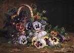 Sieger Baukema, 1852-1936, 37x50cm paneel, nu 450,- euro, Antiek en Kunst, Kunst | Schilderijen | Klassiek, Ophalen