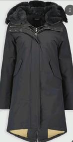 Zwarte Airforce Parka Fishtail XXL, Kleding | Dames, Jassen | Winter, Ophalen of Verzenden, Zo goed als nieuw, Maat 46/48 (XL) of groter