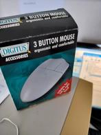 Digitus 3 knops seriële muis NOS, Computers en Software, Vintage Computers, Ophalen of Verzenden