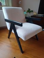 WOOD fauteuil karwei teddy, Huis en Inrichting, Stoelen, Ophalen, Gebruikt, Wit, Eén