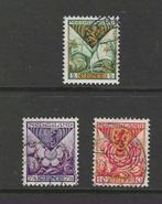 Nederland 166-168 voor het kind serie jaar 1925 gestempeld, Verzenden, T/m 1940, Gestempeld