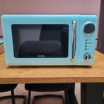 Etna retro magnetron turquoise, Witgoed en Apparatuur, Magnetrons, Oven, Zo goed als nieuw, Magnetron, Ophalen