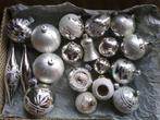 90 Mooie vintage/oude glazen kerstballen,pegels,paddestoel, Antiek en Kunst, Curiosa en Brocante, Ophalen