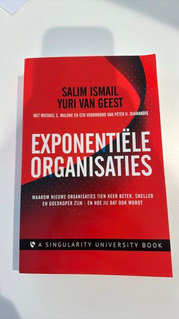 Exponentiële Organisaties - Salim Ismail beschikbaar voor biedingen