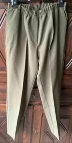 Groene damesbroek, broek elastieke taille 38-51 cm; KLAUS, Kleding | Dames, Maat 38/40 (M), Ophalen of Verzenden, Zo goed als nieuw