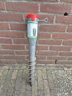 te koop: stevige parasolvoet, grondanker, parasolpin, Tuin en Terras, Parasols, Ophalen, Overige typen, Minder dan 1 meter, Verstelbaar