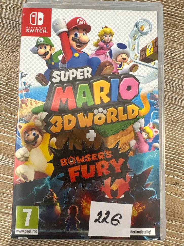 Super Mario 3D World + Bowser's Fury - Nintendo Switch, Spelcomputers en Games, Games | Nintendo Switch, Zo goed als nieuw, Platform