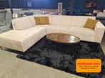 Voorraad Actie | Velvet bouclé Hoekbank | Showroom Utrecht, Nieuw, 300 cm of meer, Hout, 150 cm of meer