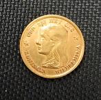 Koningin Wilhelmina Doublé Gouden 10 Gulden 1897 tientje, Verzenden, Goud, Koningin Wilhelmina, Losse munt