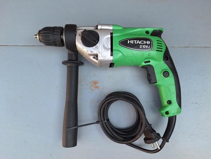 Hitachi D10VJ boormachine, Doe-het-zelf en Verbouw, Gereedschap | Handgereedschap, Gebruikt, Ophalen of Verzenden