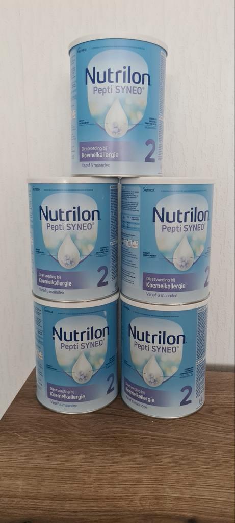 Nutrilon Pepti 2, 5 blikken te koop!, Kinderen en Baby's, Babyvoeding en Toebehoren, Nieuw, Overige typen, Ophalen of Verzenden