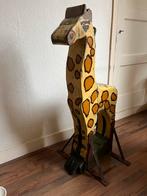 Carrousel houten Giraffe jaren 20 - 30 nu €295, Ophalen