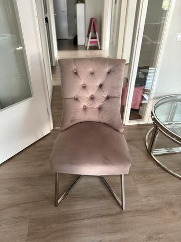 Te koop: Set van 4 luxe eetkamerstoelen – Zo goed als nieuw! beschikbaar voor biedingen