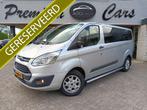 Ford Transit Custom 290 2.2 TDCI L2H1 Trend DC,Zeer mooi,Cam, Voorwielaandrijving, Euro 5, Gebruikt, Zwart