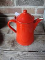 Te koop: Rood emaille koffepotje, Ophalen of Verzenden