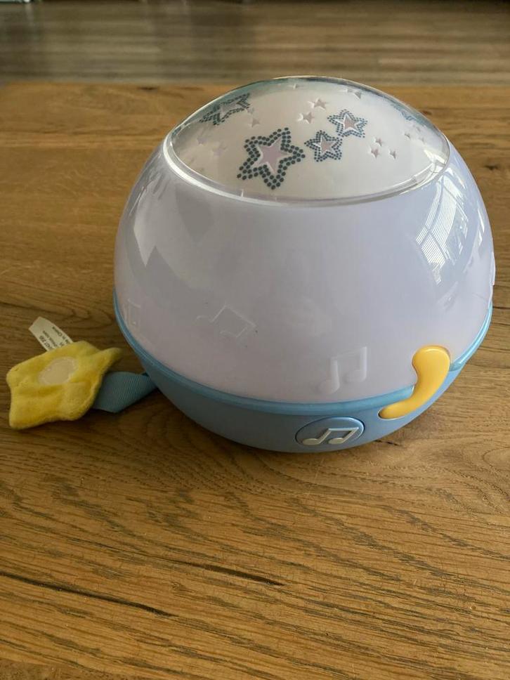 Chicco Goedenacht Projector Blauw, Kinderen en Baby's, Kinderkamer | Inrichting en Decoratie, Gebruikt, Lamp, Ophalen of Verzenden