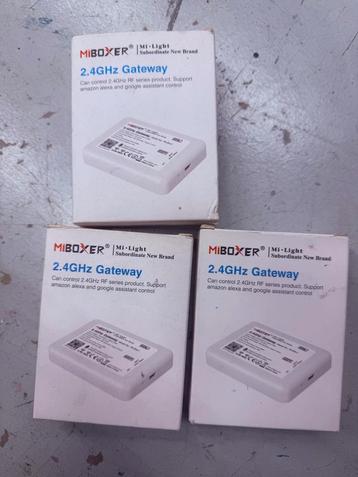 MiBoxer WiFi Gateway 2.4GHz - 3 stuks beschikbaar Nieuw beschikbaar voor biedingen