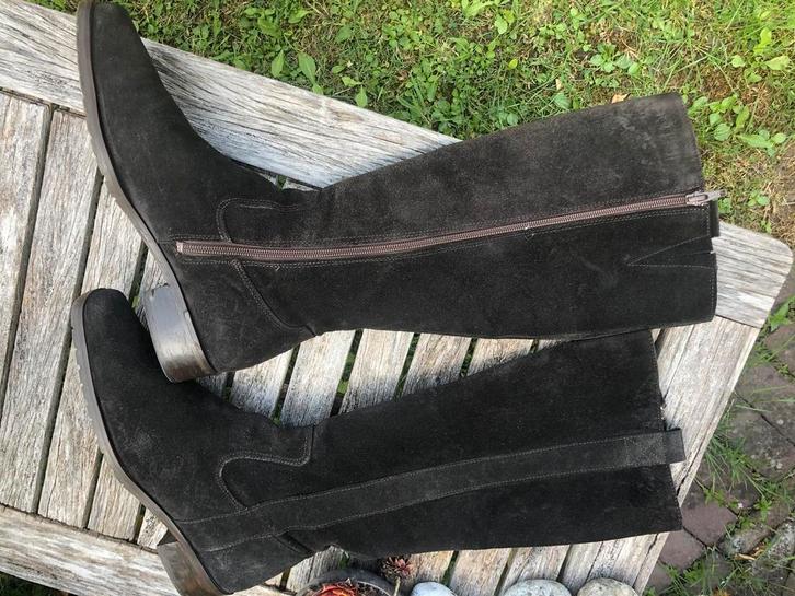 Suede laarzen Italiaans merk Bladelli bruin mt 39 leren, Kleding | Dames, Schoenen, Zo goed als nieuw, Hoge laarzen, Bruin, Ophalen of Verzenden