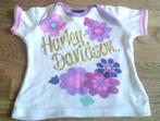 HARLEY DAVIDSON BABY meisje shirt 3/6 maanden, Ophalen, Gebruikt, Meisje, Shirtje of Longsleeve