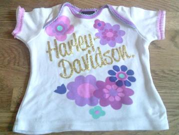HARLEY DAVIDSON BABY meisje shirt 3/6 maanden beschikbaar voor biedingen