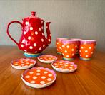 Oilily servies Polka Dots Douwe Egberts - zo goed als nieuw, Ophalen