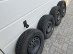 Set winterbanden op stalen velg - Michelin 175/65 R14 VW Up, Auto-onderdelen, Banden en Velgen, 14 inch, Gebruikt, 175 mm, Banden en Velgen