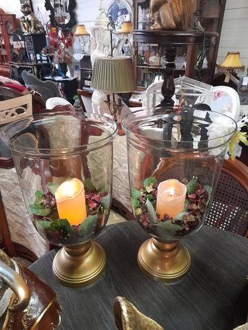 Set 2 x mooie grote wind lichten  beschikbaar voor biedingen