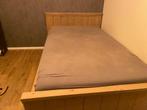 bed moet weg voor de 18de 120x210 inclusief lattenbodem, Huis en Inrichting, Slaapkamer | Bedden, Ophalen, Gebruikt, 210 cm, Steigerhout
