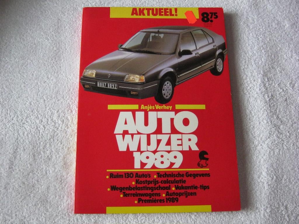 Autowijzer 1989 - Anjès Verhey, Boeken, Algemeen, Ophalen of Verzenden, Zo goed als nieuw, Anjès Verhey