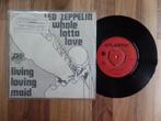 single Led Zeppelin ‎– Whole Lotta Love, Cd's en Dvd's, Vinyl Singles, Ophalen of Verzenden, 7 inch, Single