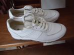 Tamaris witte leren sneakers maat 38, Tamaris, Wit, Ophalen of Verzenden, Sneakers of Gympen