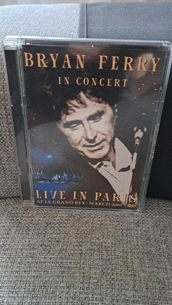 Dvd. BRYAN FERRY  in concert  live in parijs, Cd's en Dvd's, Dvd's | Muziek en Concerten, Zo goed als nieuw, Muziek en Concerten