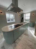 Keuken (Tulp) kookeiland, Huis en Inrichting, Ophalen, Zo goed als nieuw, Wit, Met kookeiland