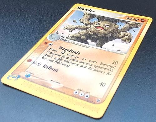Pokemon Kaart EX Dragon Graveler 30/97 DR 30, Hobby en Vrije tijd, Verzamelkaartspellen | Pokémon, Zo goed als nieuw, Losse kaart