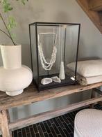 Showcase vitrinekast vintrinekastje glas box landelijk, Huis en Inrichting, Ophalen, Zo goed als nieuw